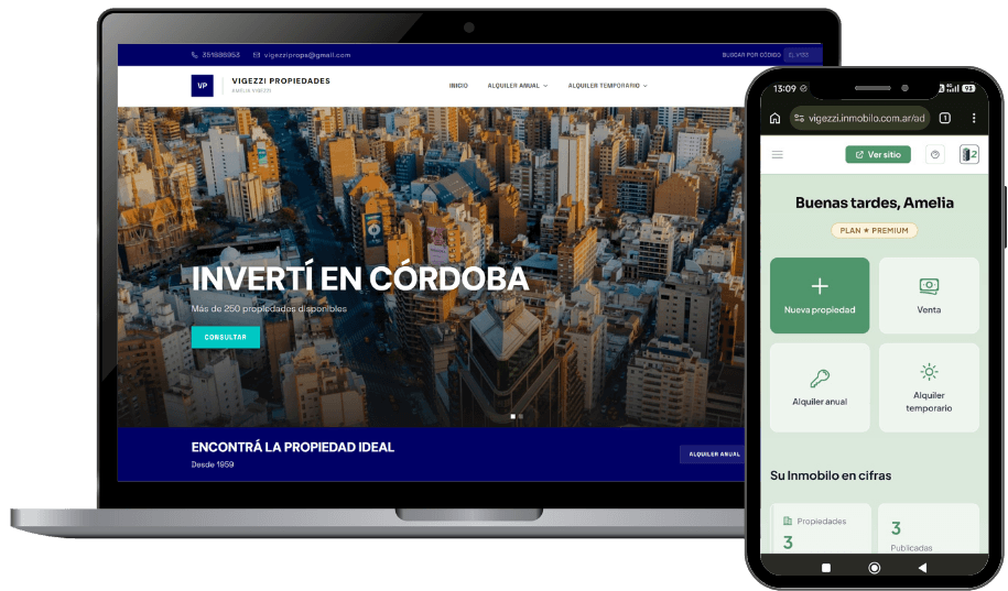 Panel de Inmobilo